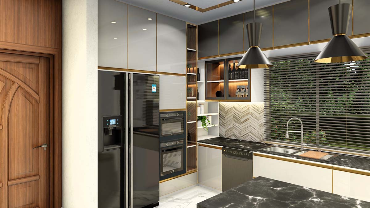 Large Kitchen Modeling